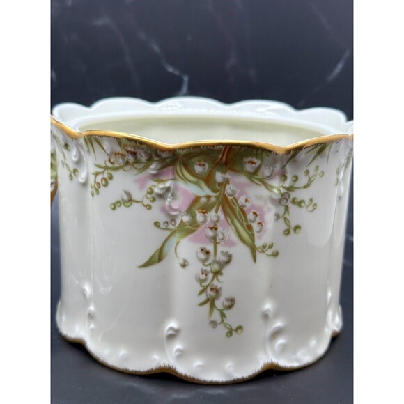 Rosenthal Classic Rose Catherine 24K Gold accents Sugar Bowl w/ Lid Germany - Picture 4 of 17